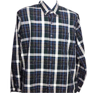 Van Hausen Classic Fit Shirt Chest 24" Length 31" Men's L